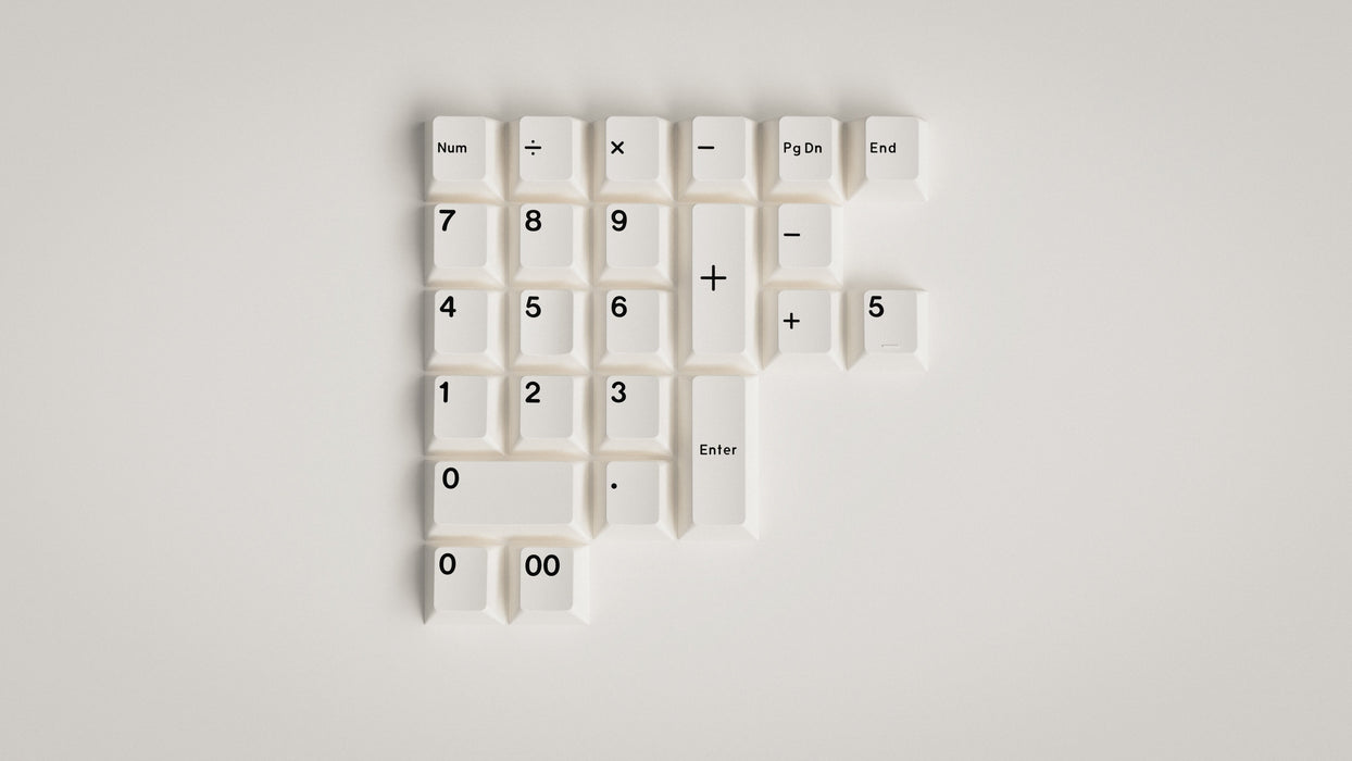GMK Minimal 2 Keycaps