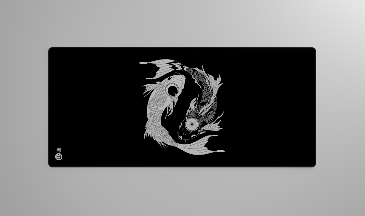 Deskmat - WAVE 1 - Yin [Mono]