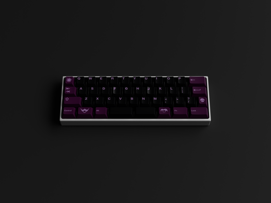 GMK Black Lotus Keycaps