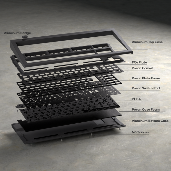 Vortex Model M SSK - Aluminum Mechanical Keyboard