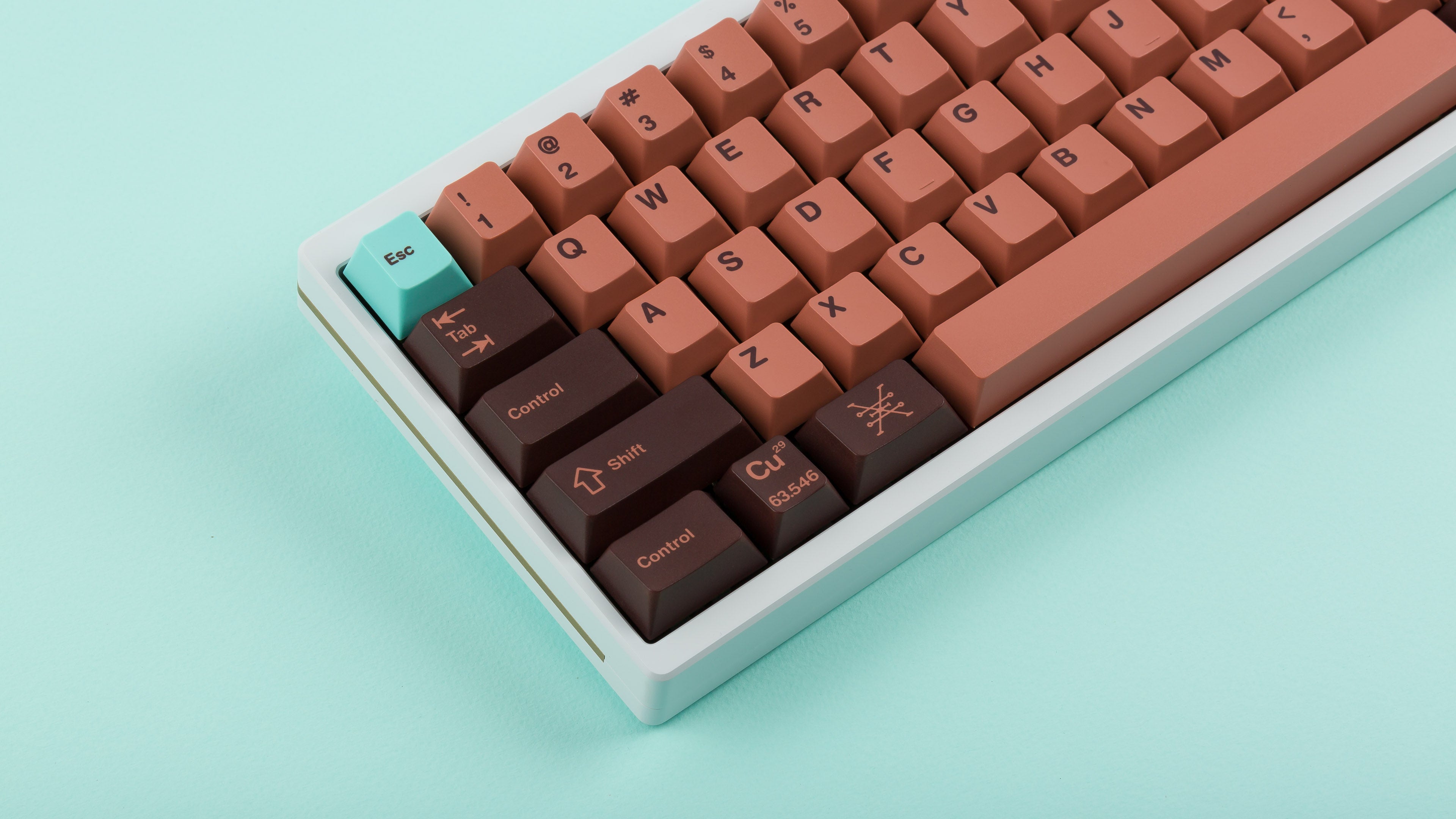 Novelkeys Cherry Copper Keycaps