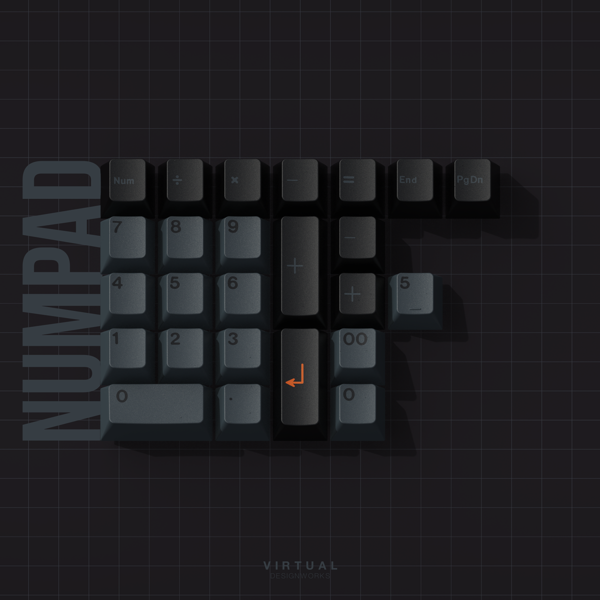 GMK CYL Stealth Keycaps