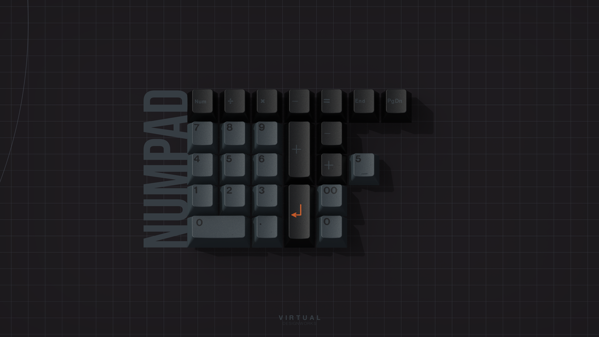 GMK CYL Stealth Keycaps