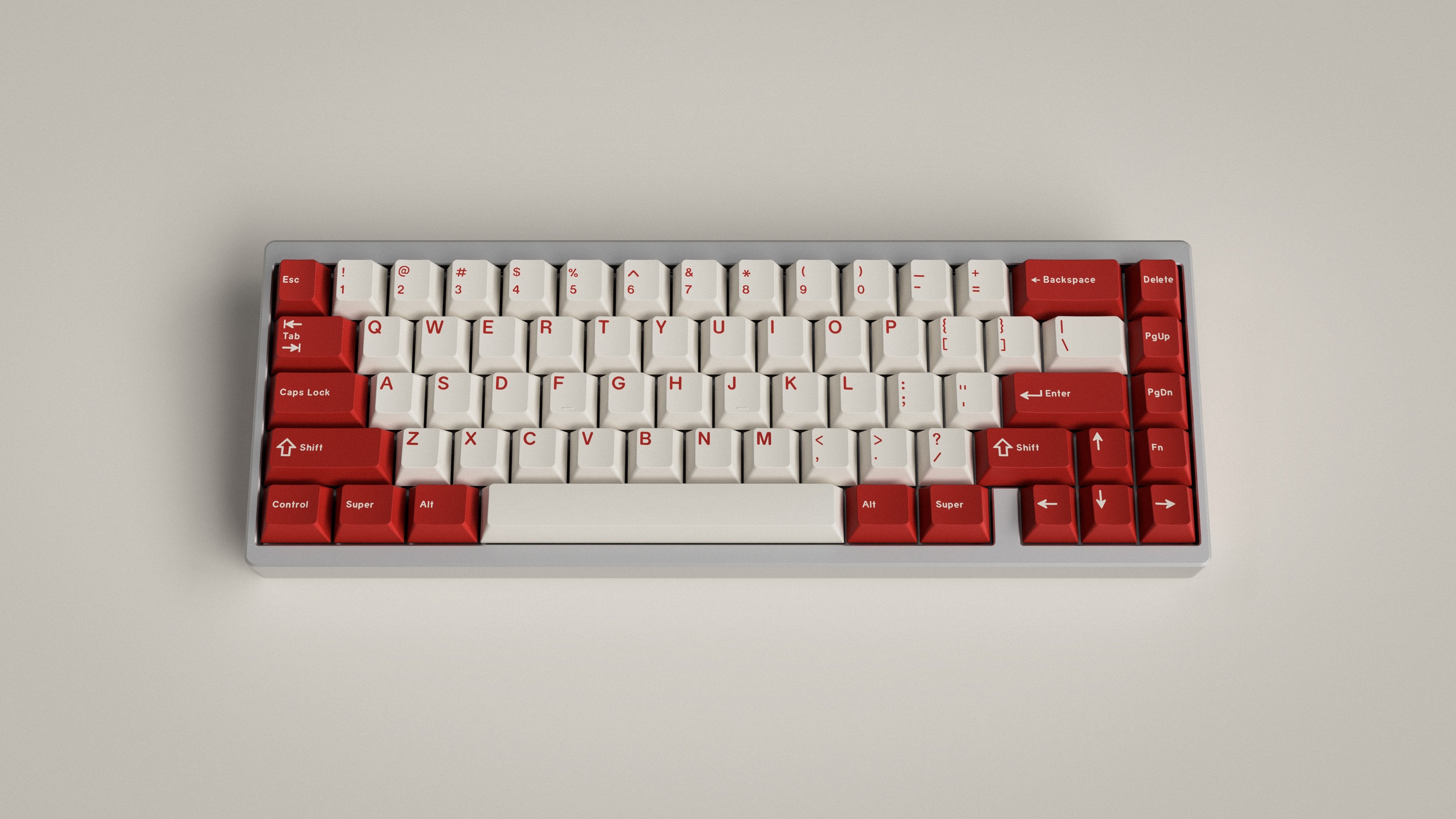 GMK CYL Classic Red Keycaps