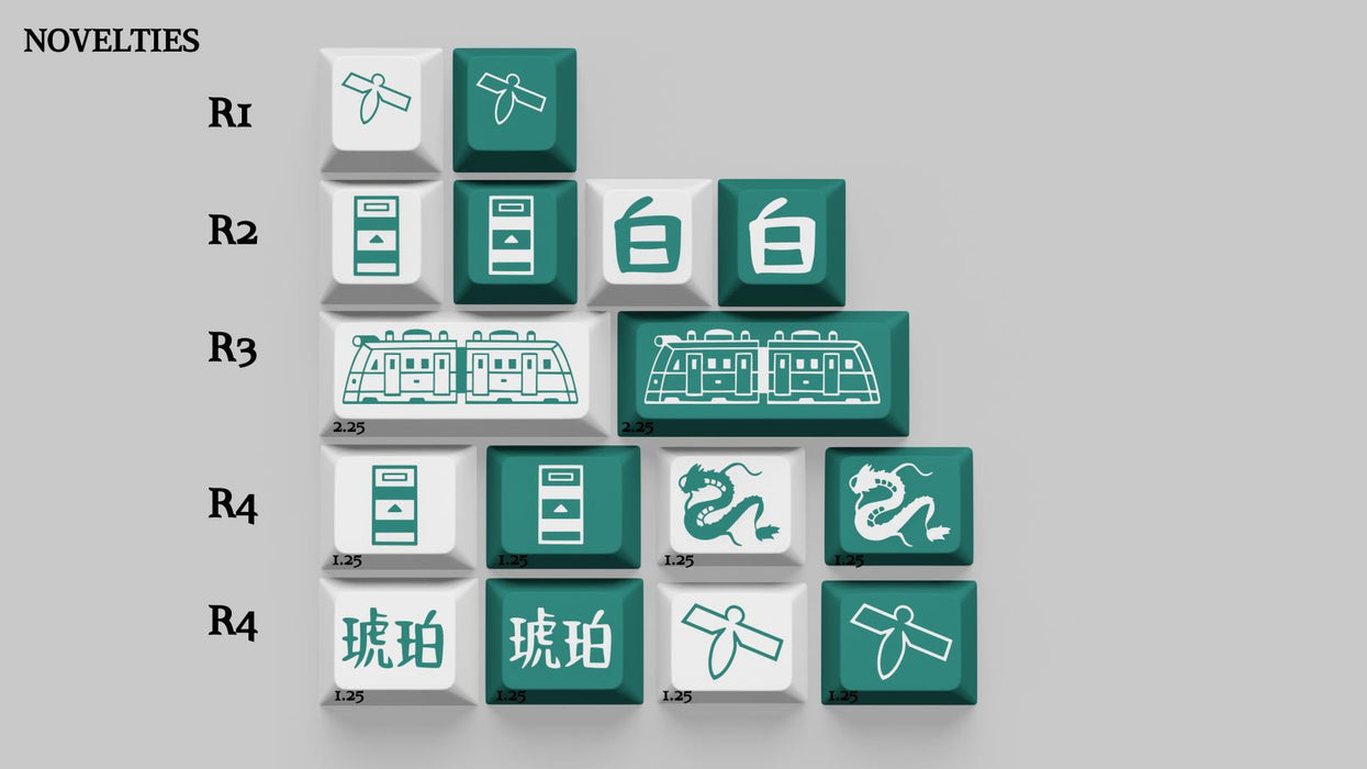 GMK Haku Keycaps