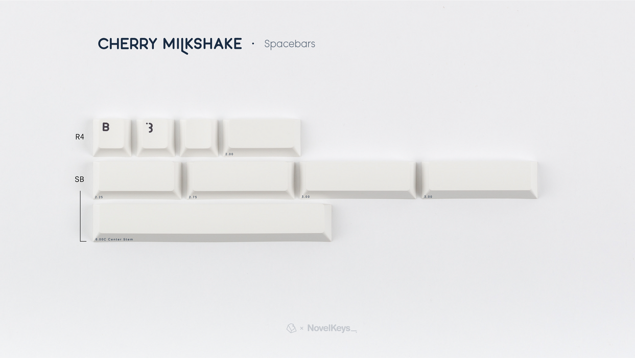 Cherry Milkshake Keycaps