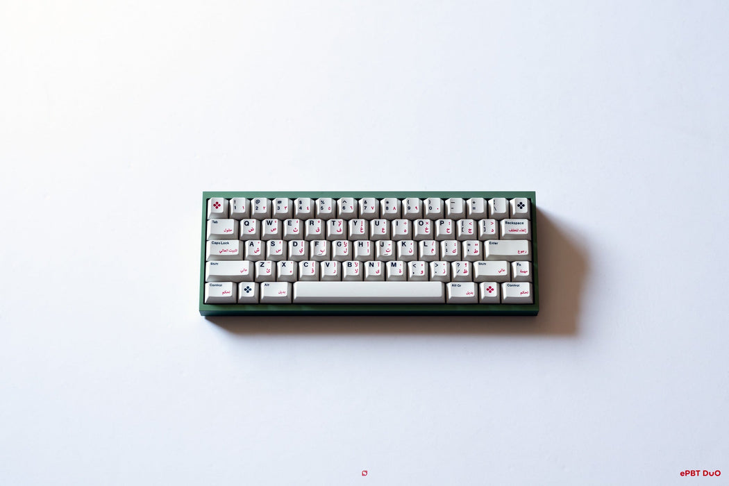 ePBT DuO Keycaps