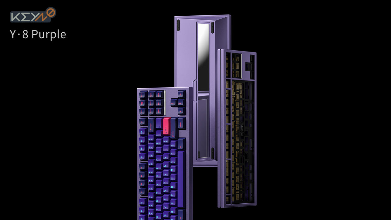 Keyno Y8 Standard Edition - Aluminum Mechanical Keyboard