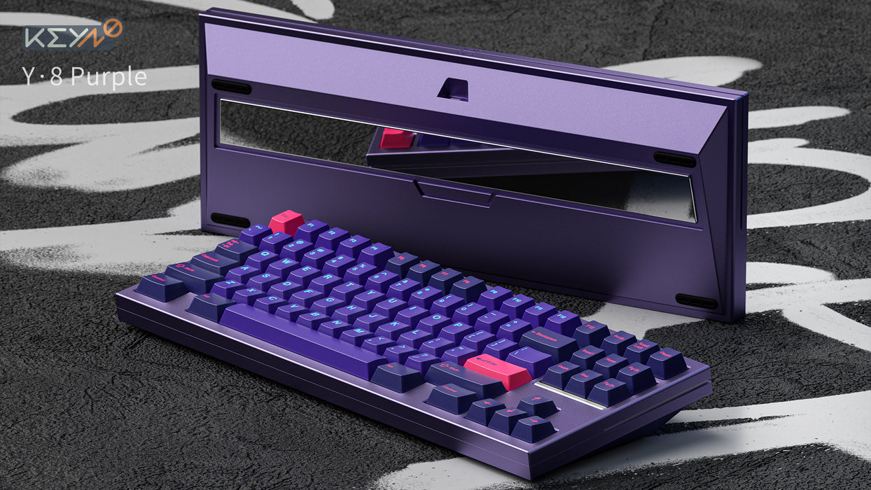 Keyno Y8 Standard Edition - Aluminum Mechanical Keyboard