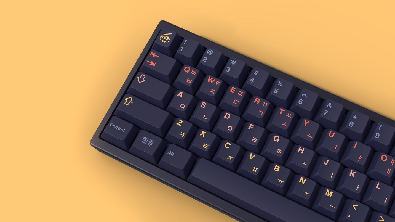 GMK CYL Hallyu Keycaps