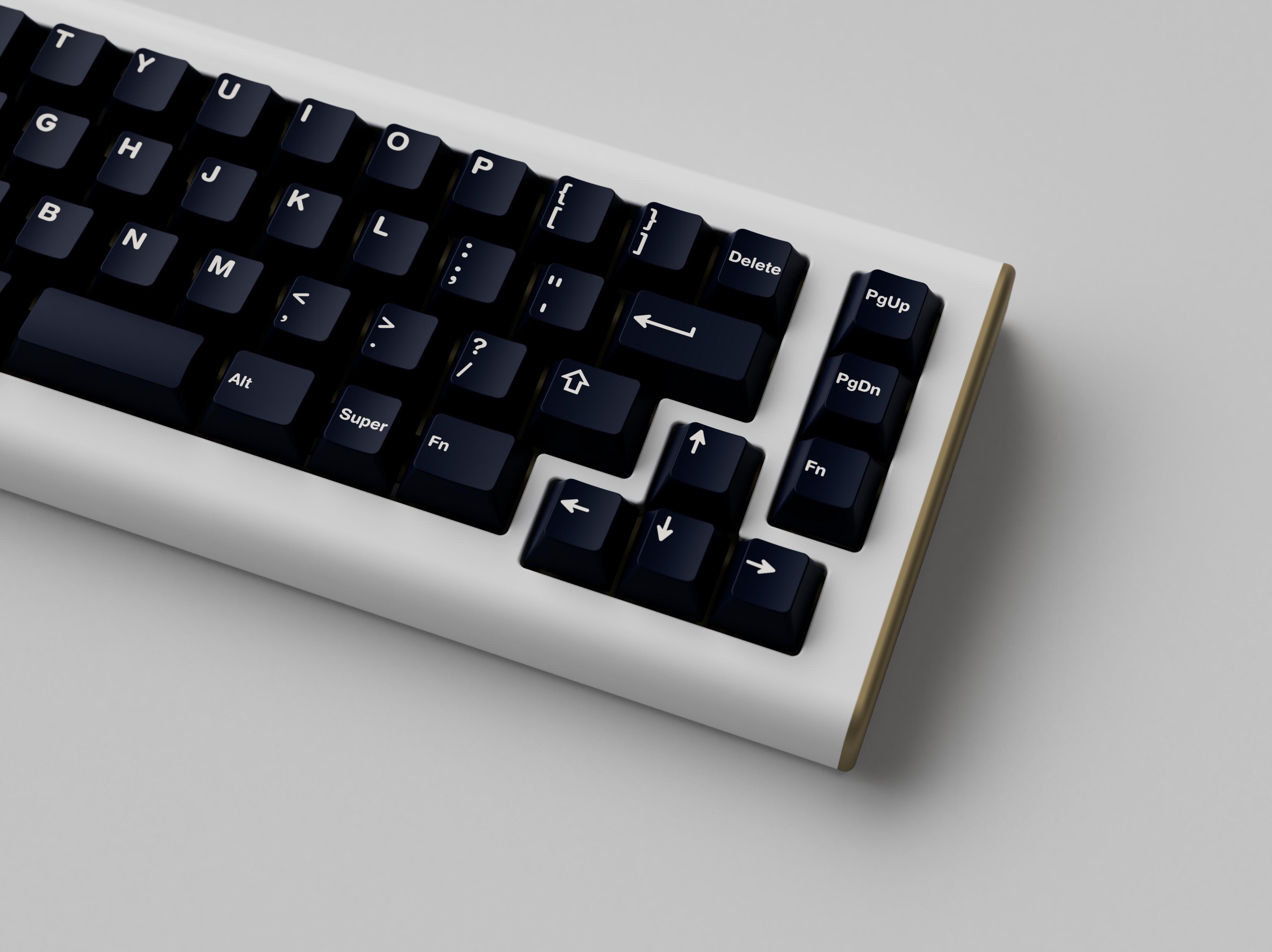 GMK CYL Deep Navy Keycaps