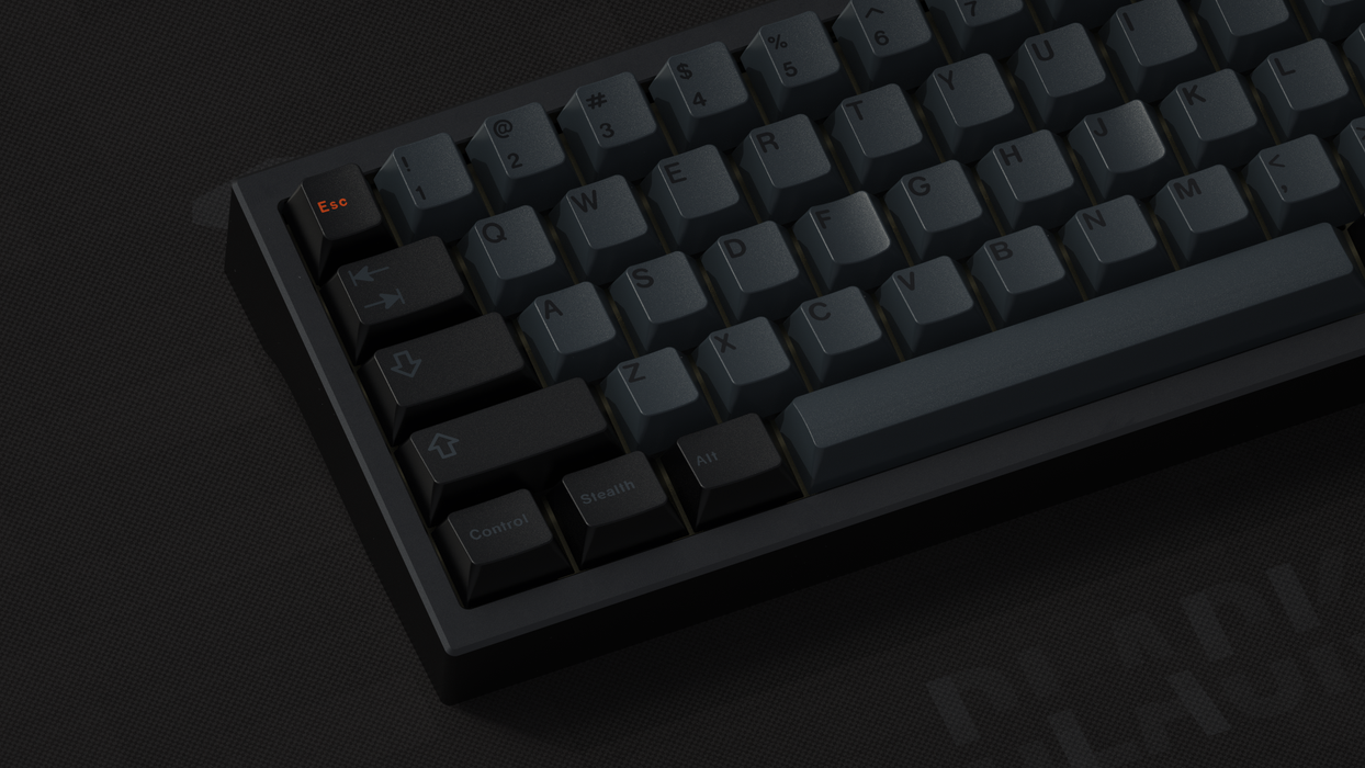 GMK Stealth Keycaps