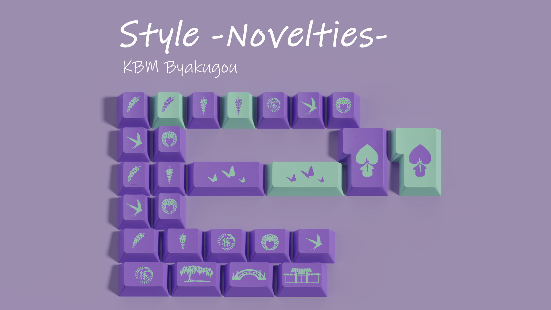 KBM Byakugou Keycaps [Group Buy]