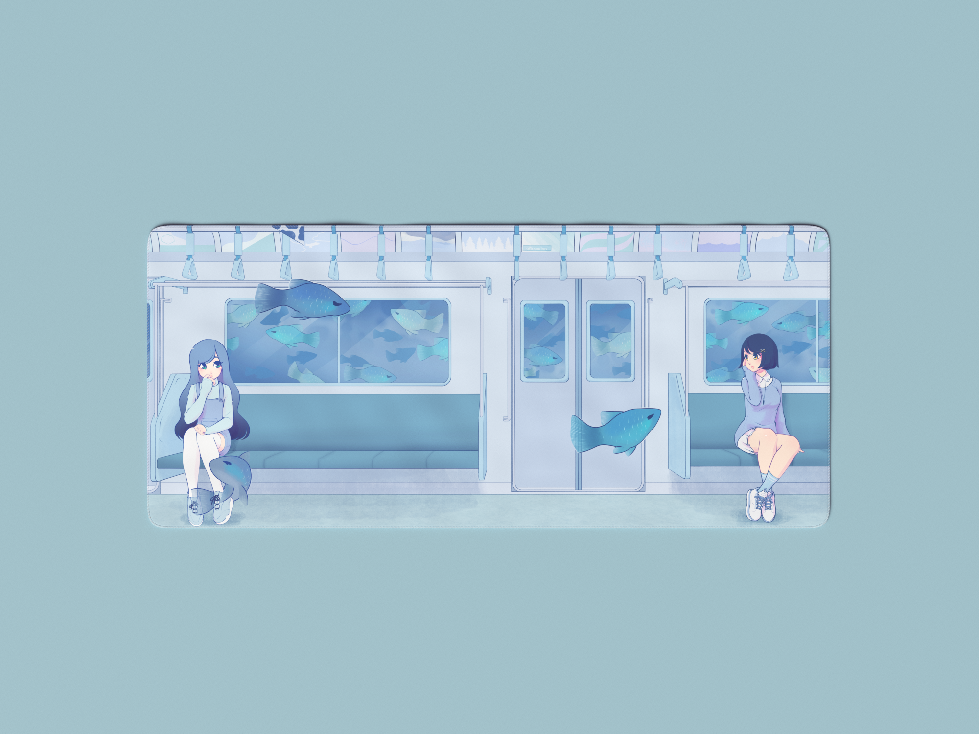 Deskmat - Magic Subway