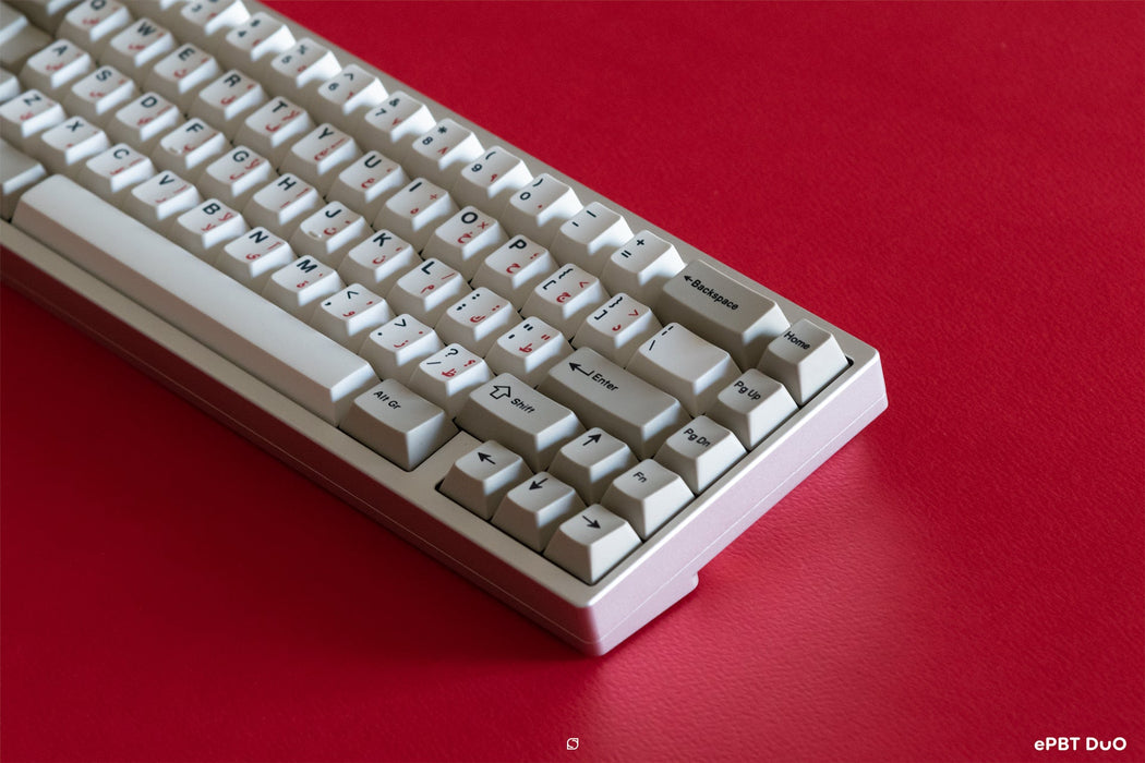ePBT DuO Keycaps