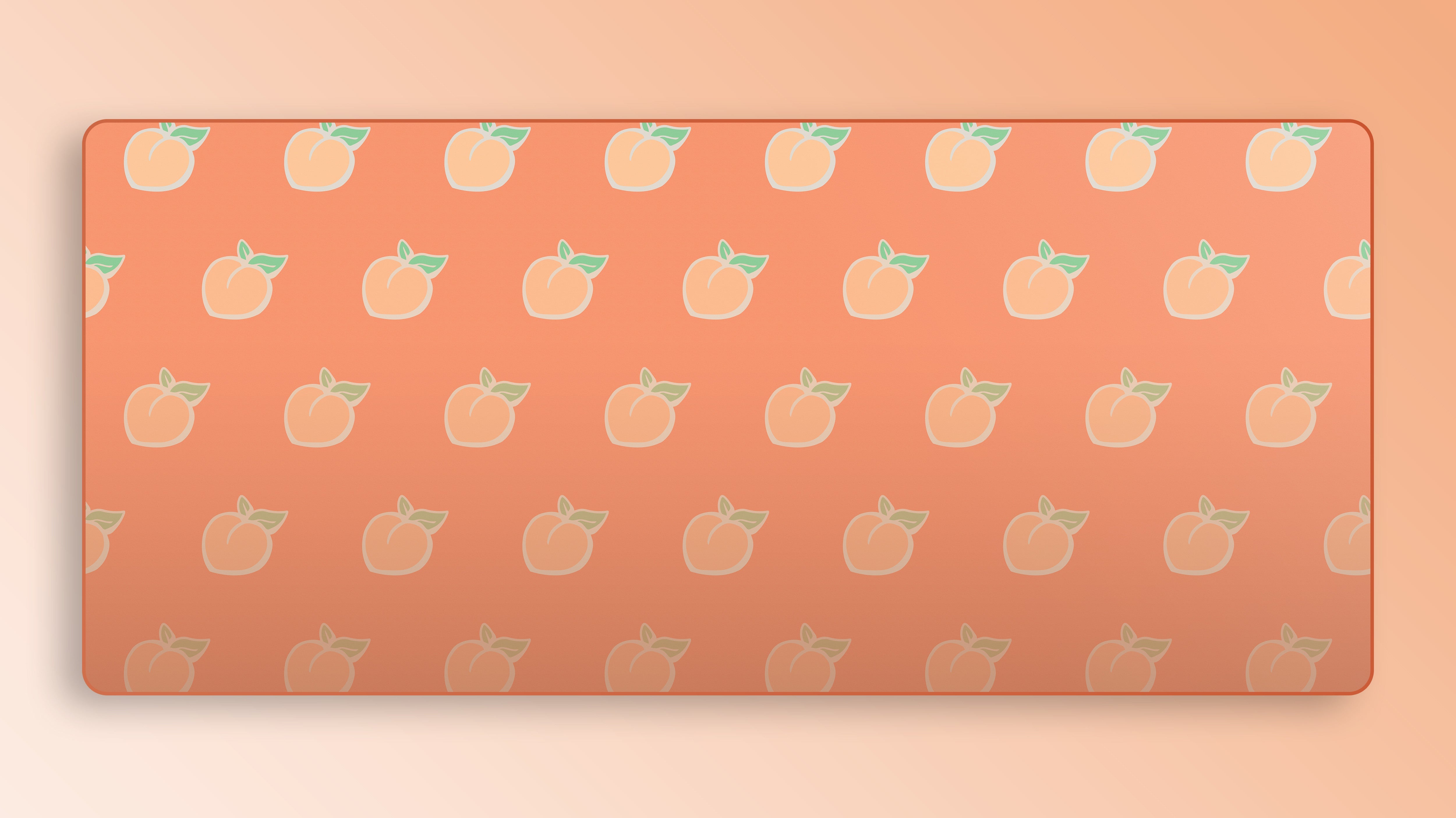 Deskmat -  GMK Peaches n Cream Lite