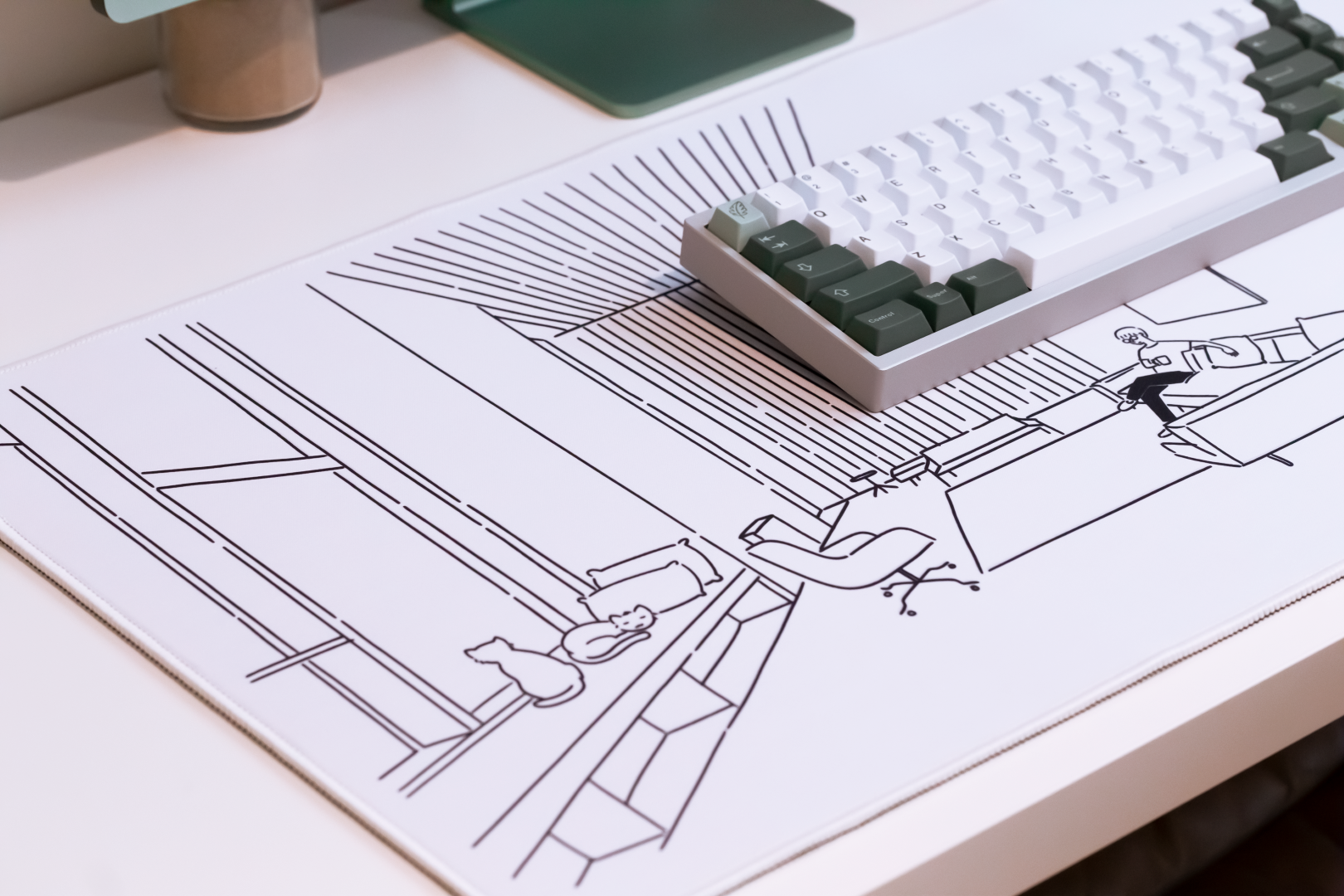 Deskmat -  Taeha Types Studio Series