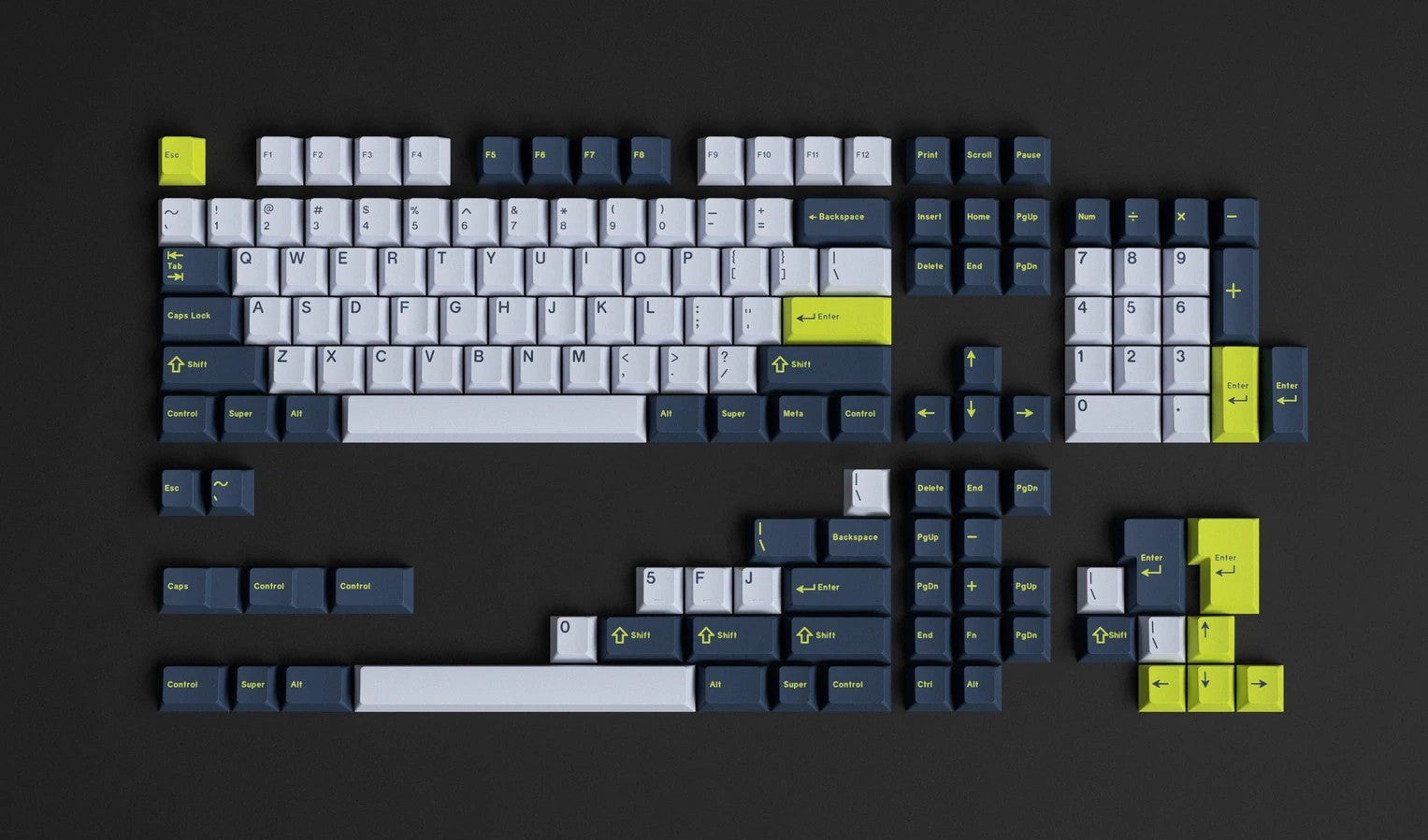 GMK Grand Prix Keycaps