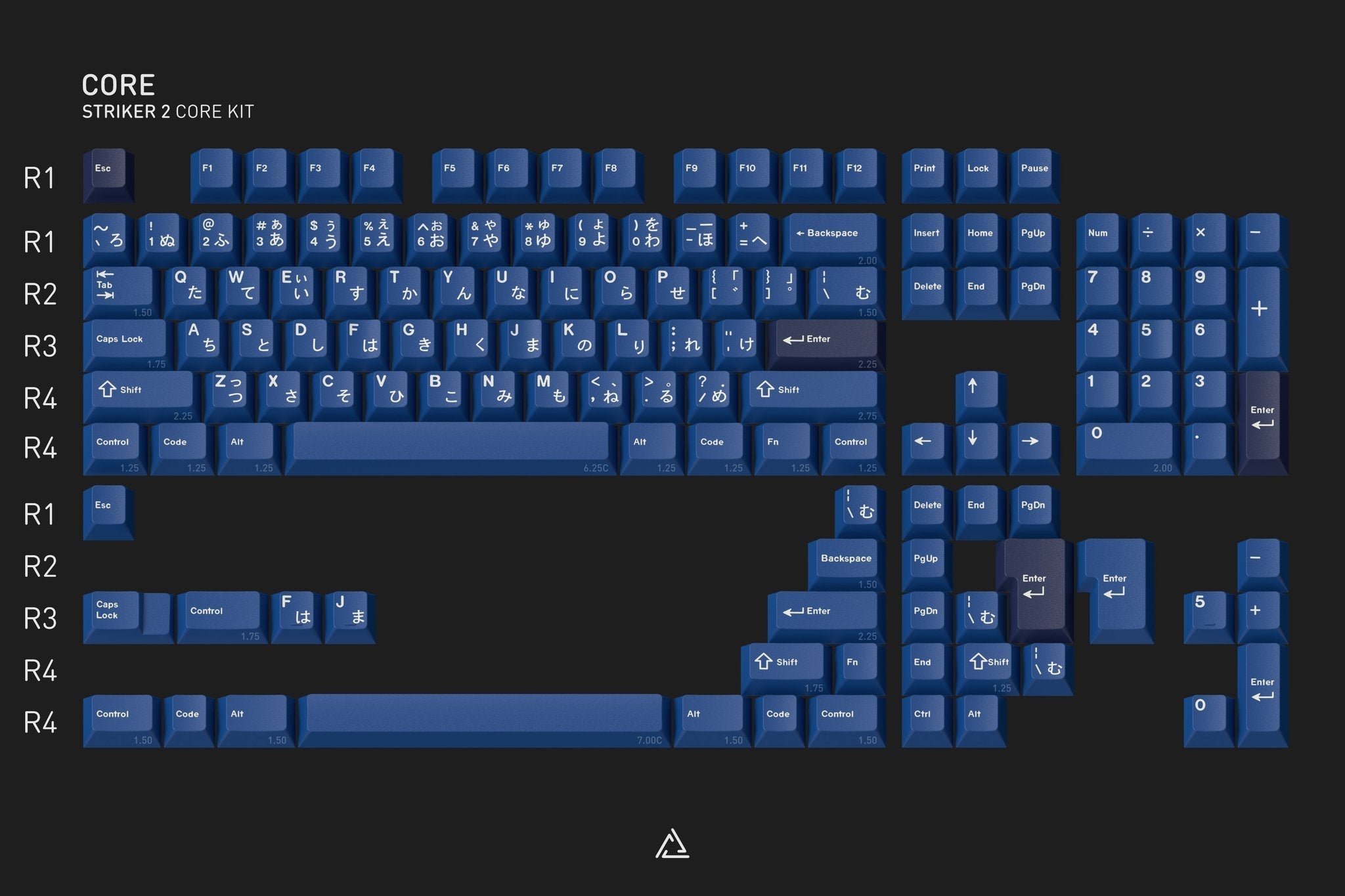 GMK CYL Striker 2 Keycaps