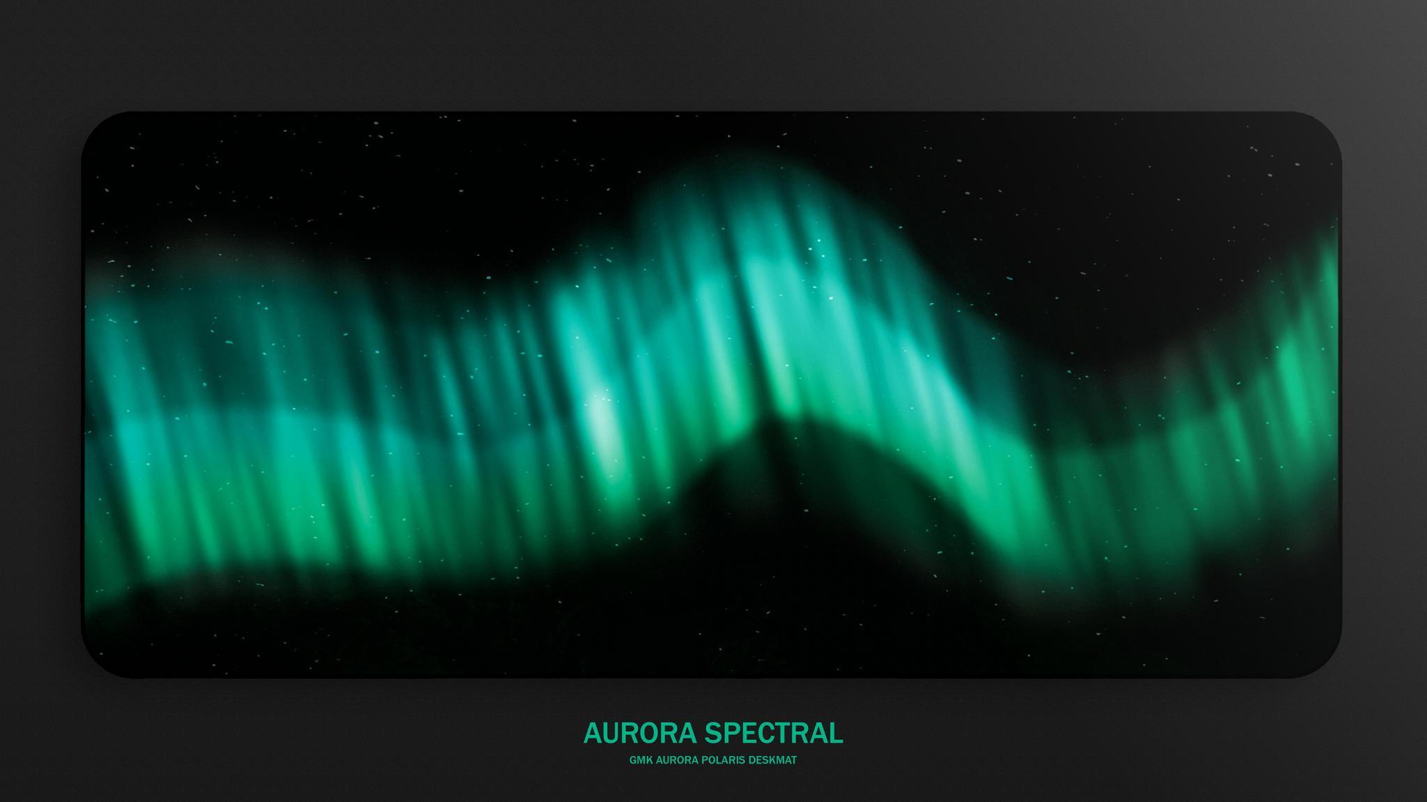 Deskmat - GMK Aurora Polaris