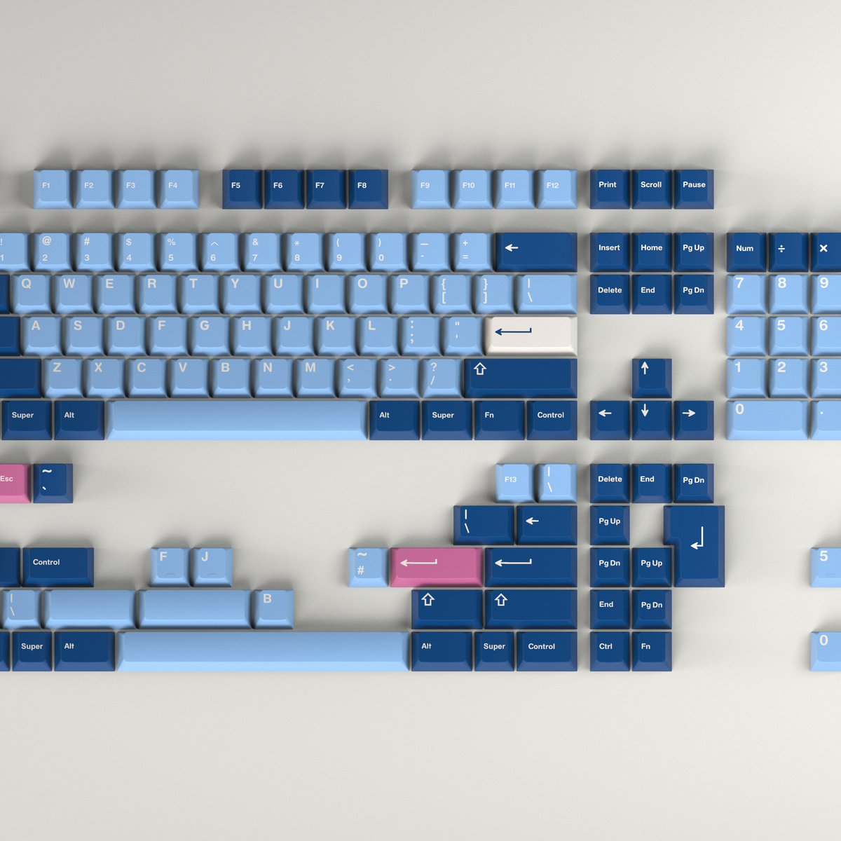 GMK ONI キーキャップ デスクマット セット GMK ONI キーキャップ