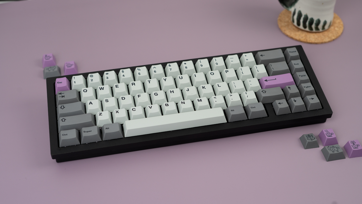 CannonCaps Earl Grey Lavender Keycaps