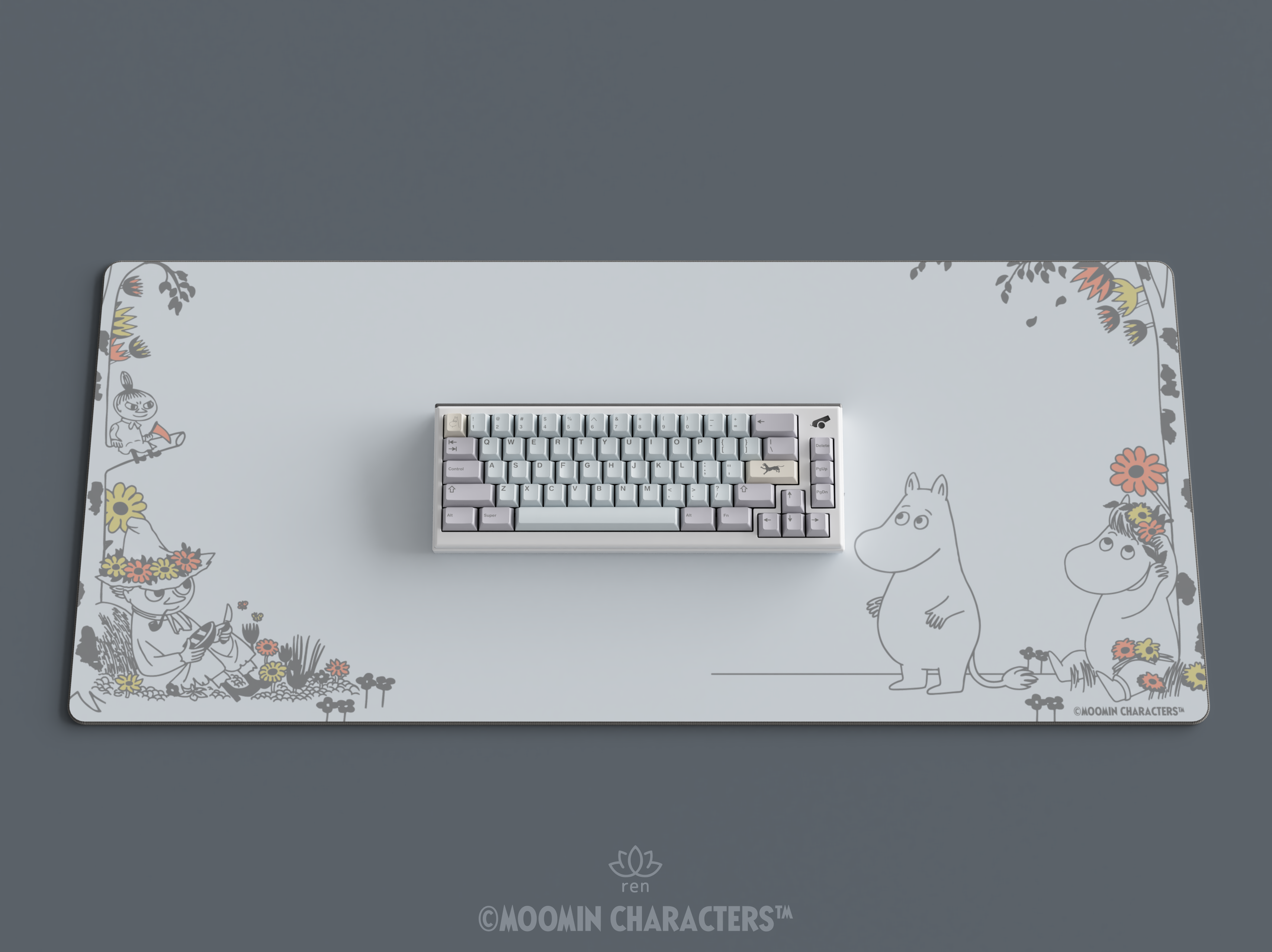 Deskmat - GMK Moomin