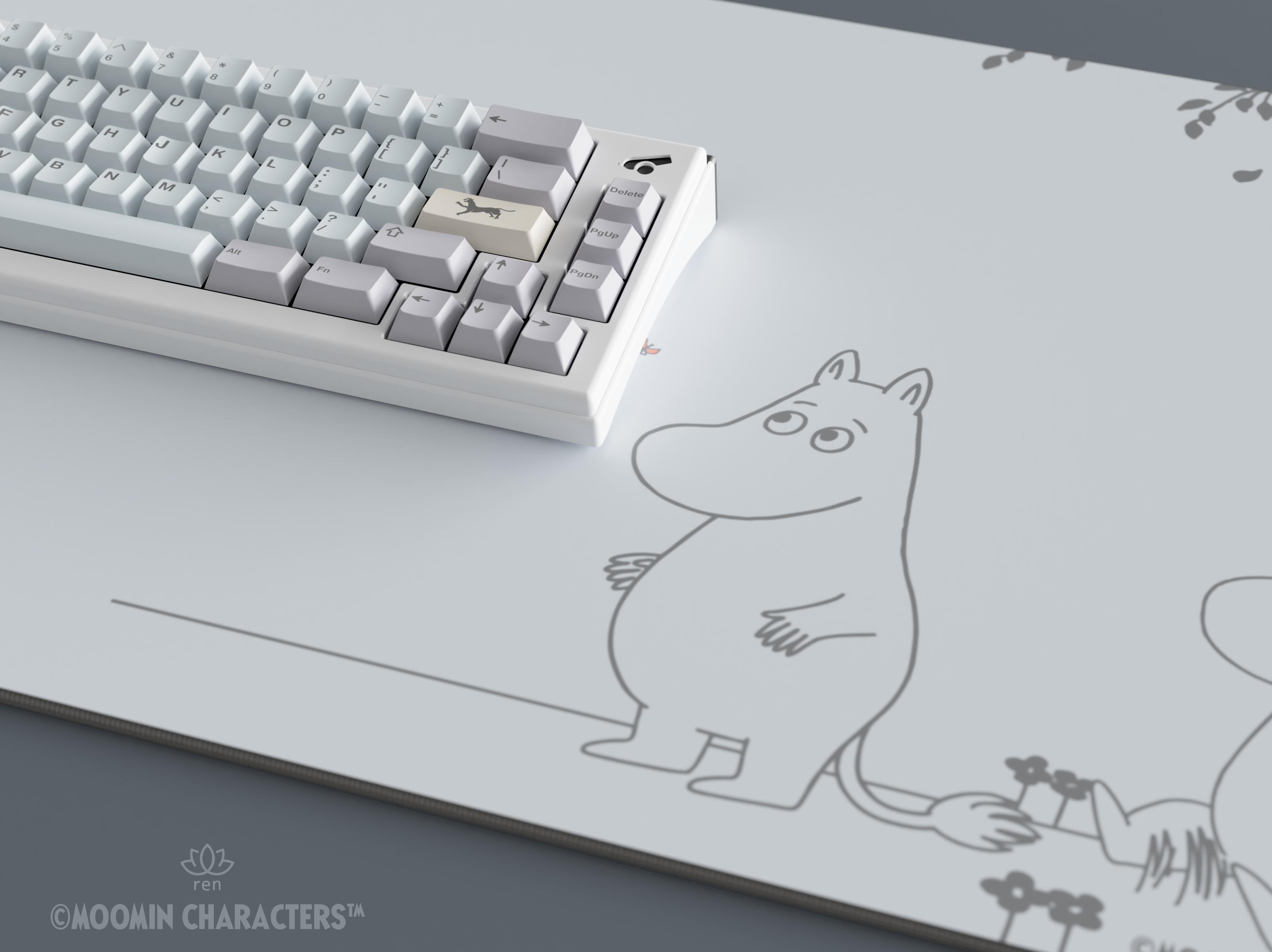 Deskmat - GMK Moomin