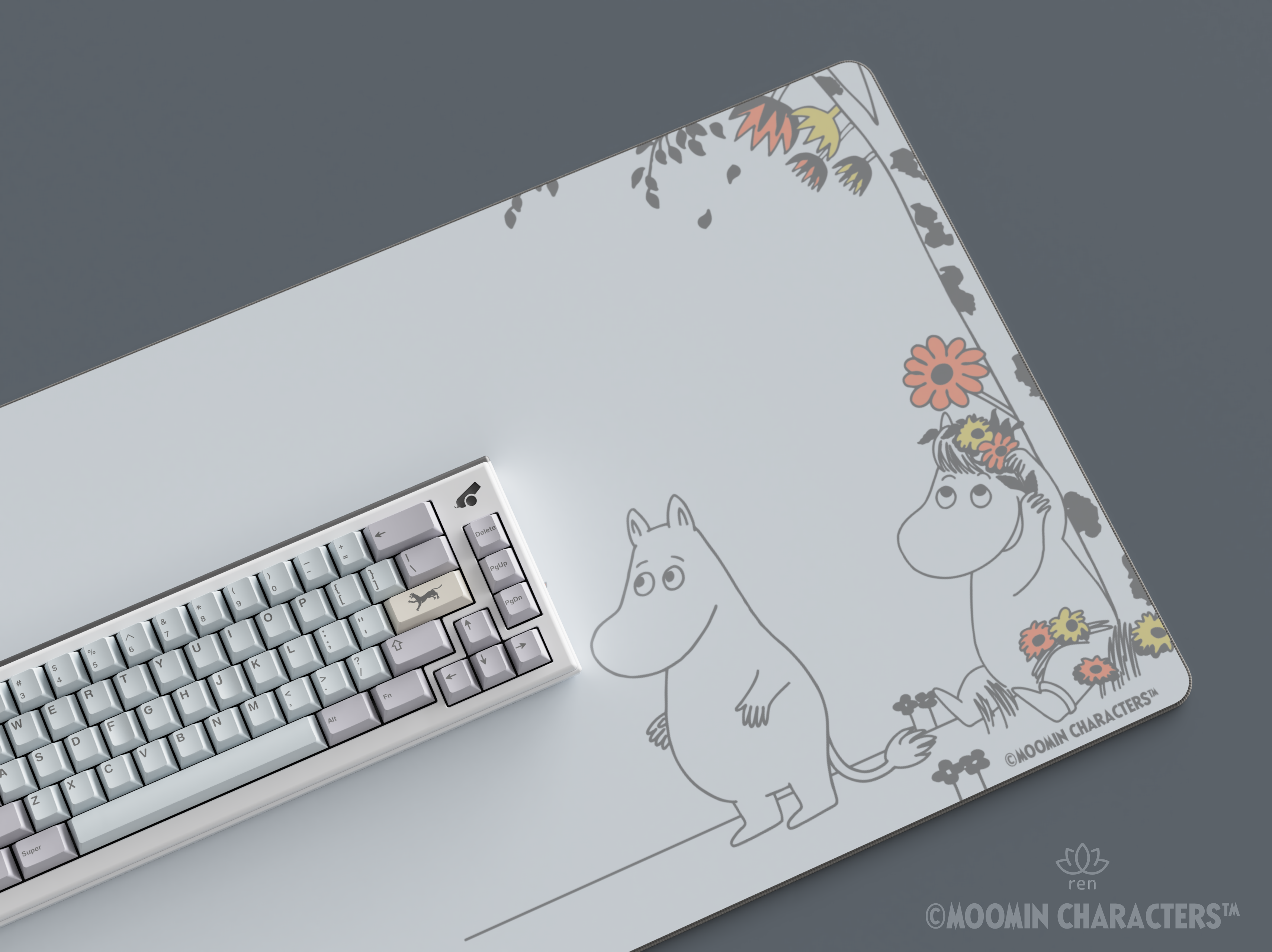 Deskmat - GMK Moomin