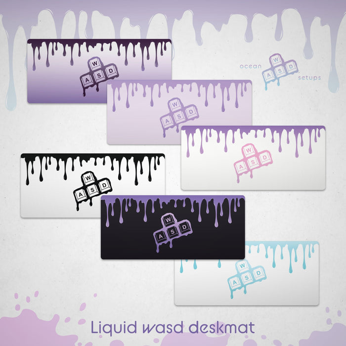 Deskmats - Liquid WASD