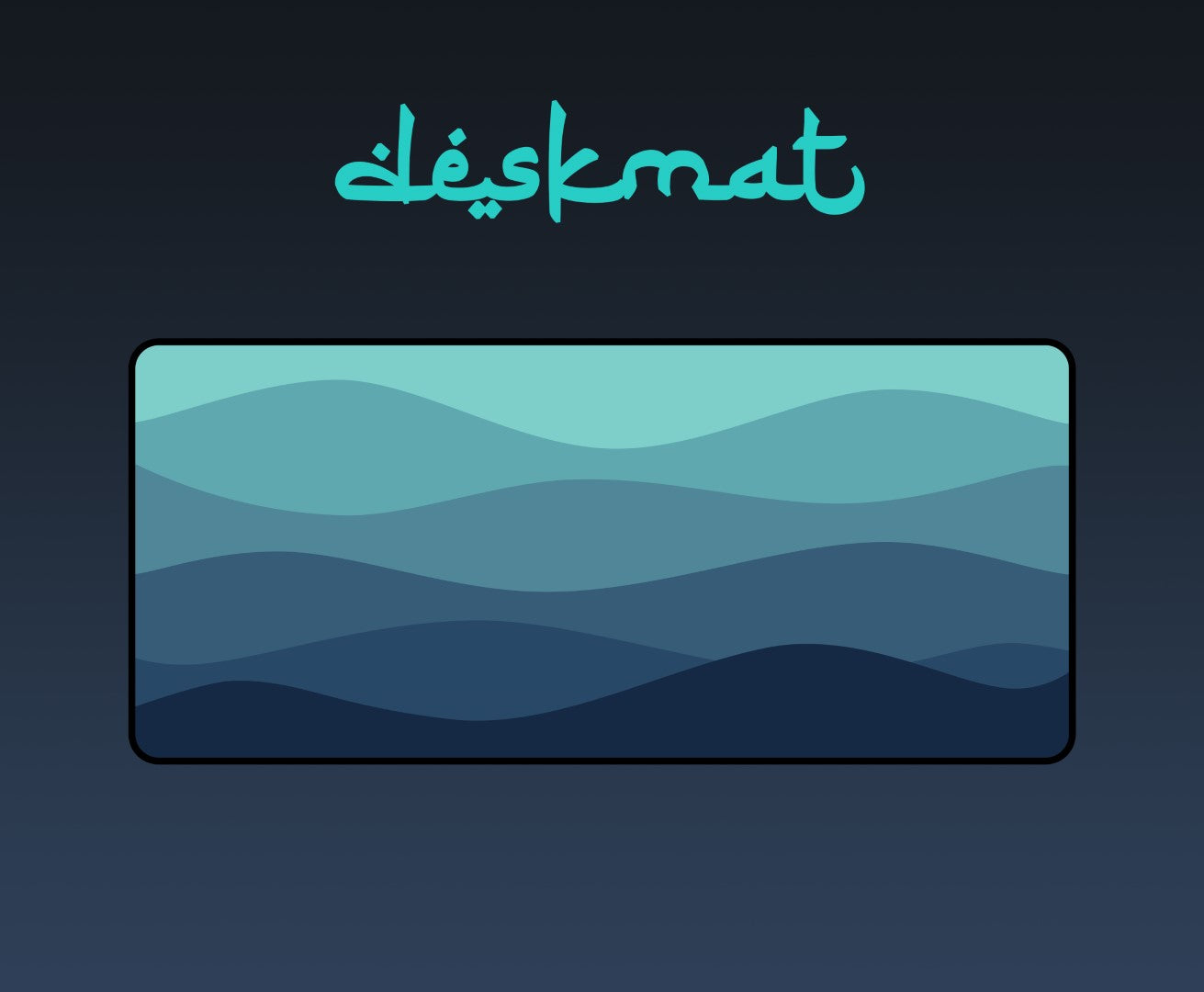 Deskmat - GMK Arabian Sea [Group Buy]