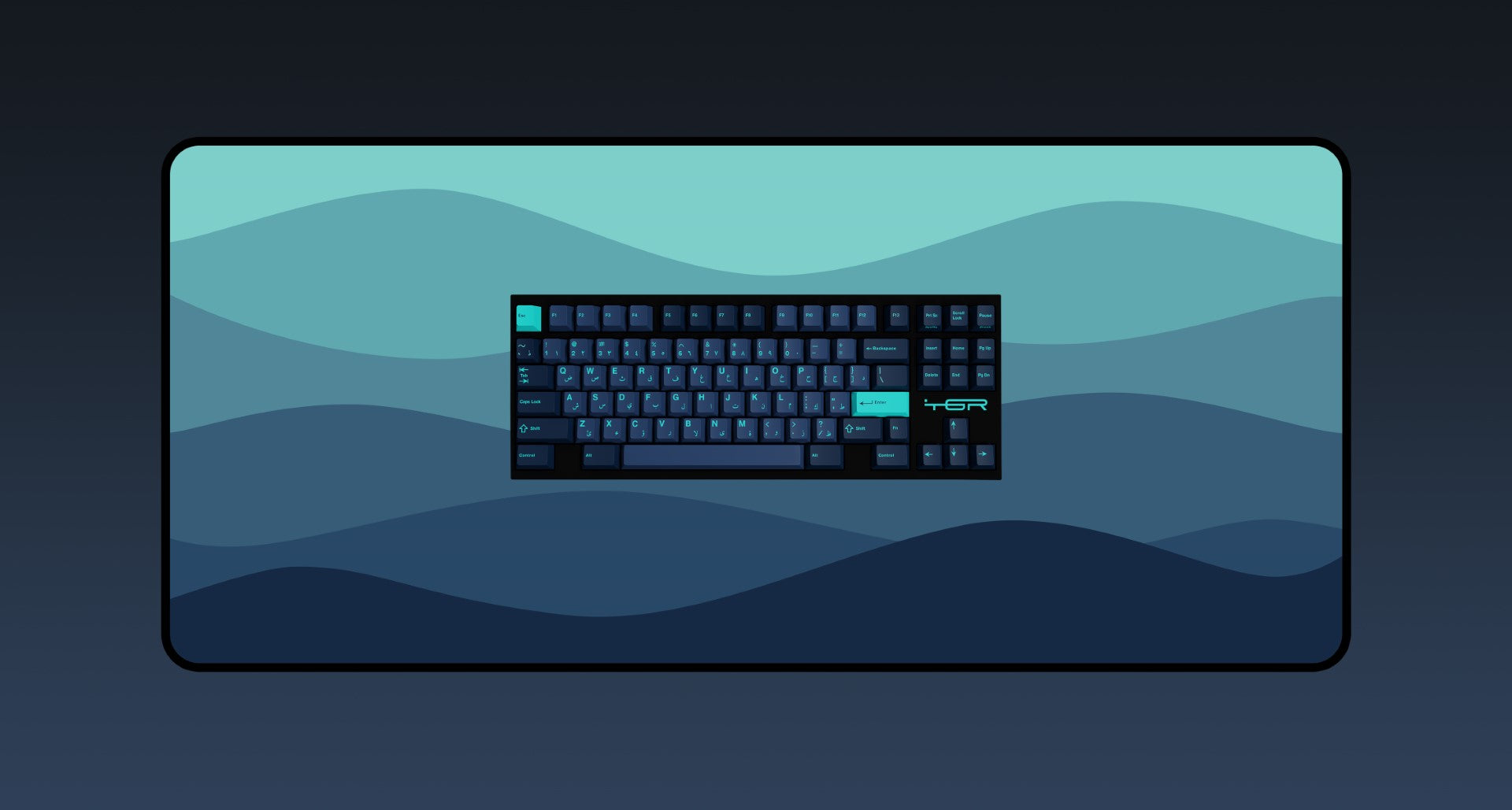 Deskmat - GMK Arabian Sea [Group Buy]