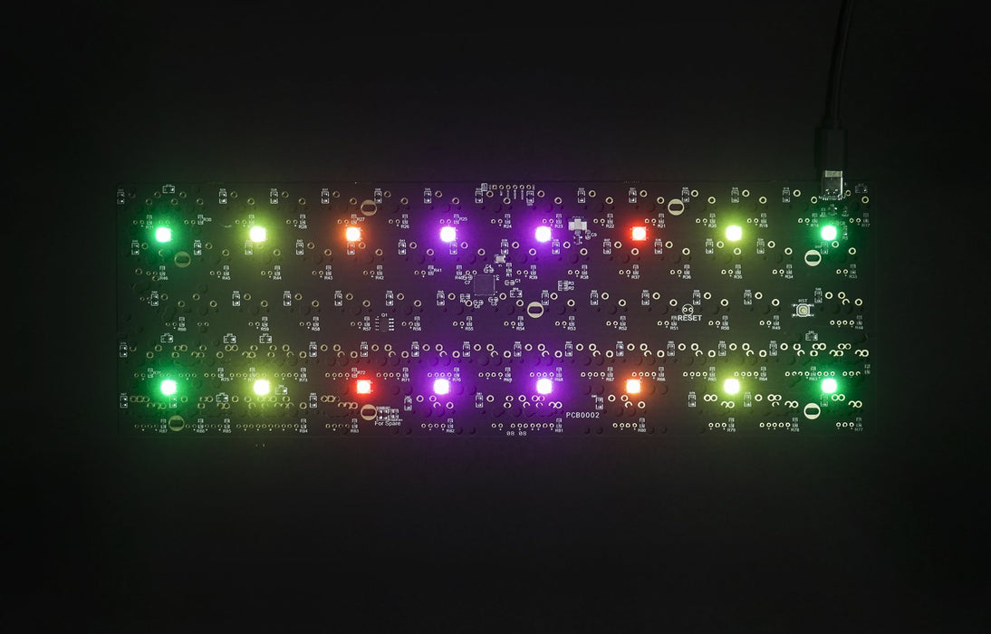KBDFans Blade Component - DZ60 Rev 3.0 60% Soldered PCB (RGB Underglow)