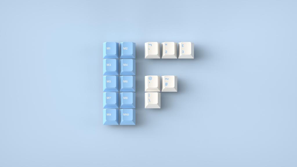 ePBT Yukihana Keycaps