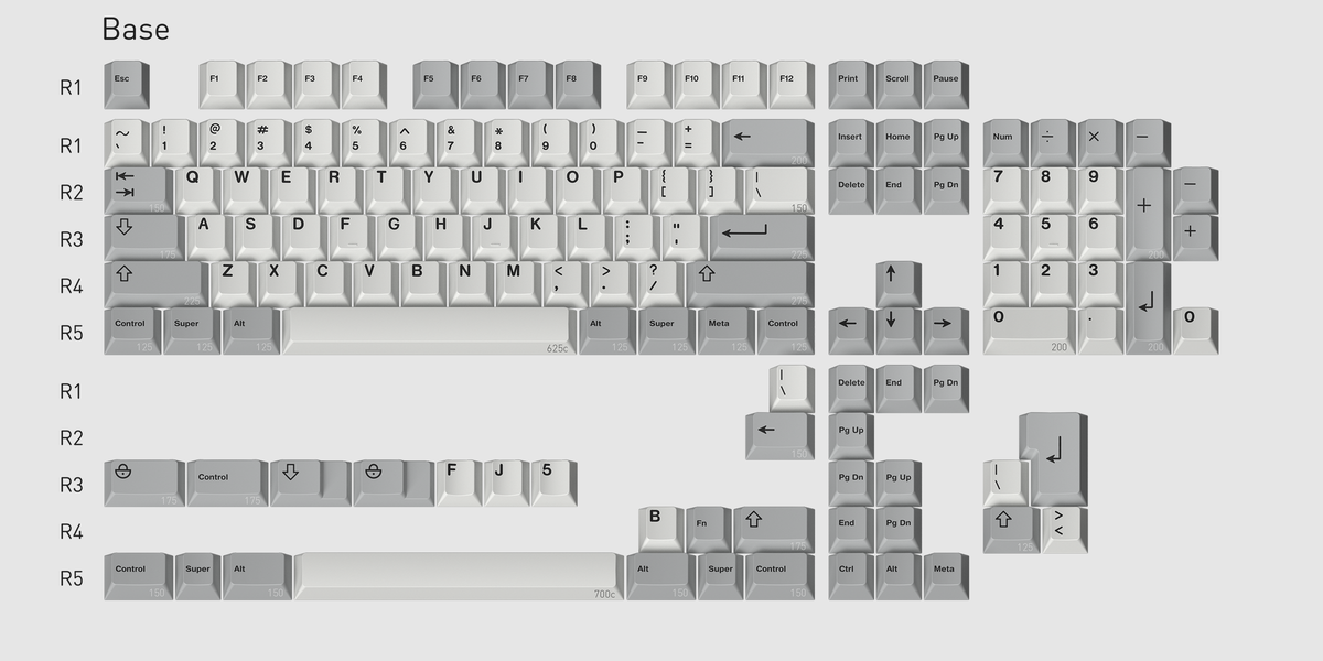 Gmk Modo R2 GMK Muted r2 Keycaps — Deskhero.ca Inc.