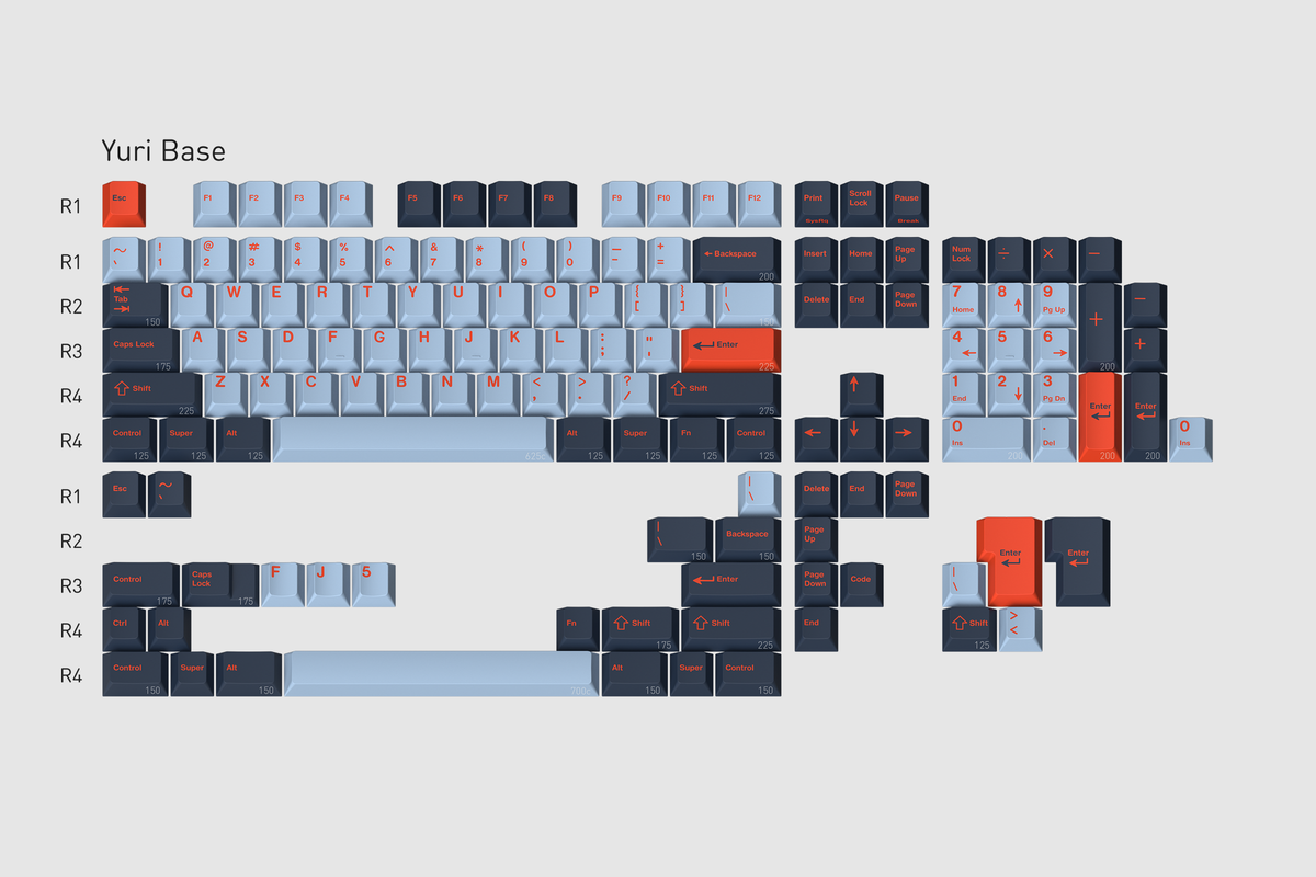 gmk yuri base R2 base set キーボード gmk_yuri_r2_kit_01_yuri_base.