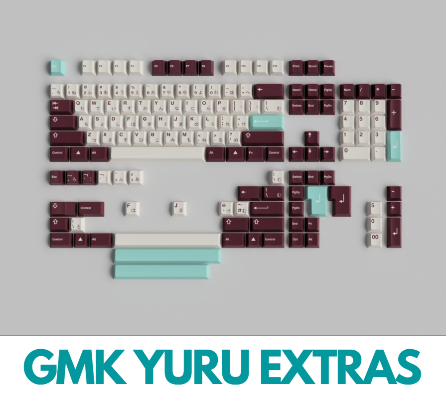 GMK CYL Yuru Keycaps