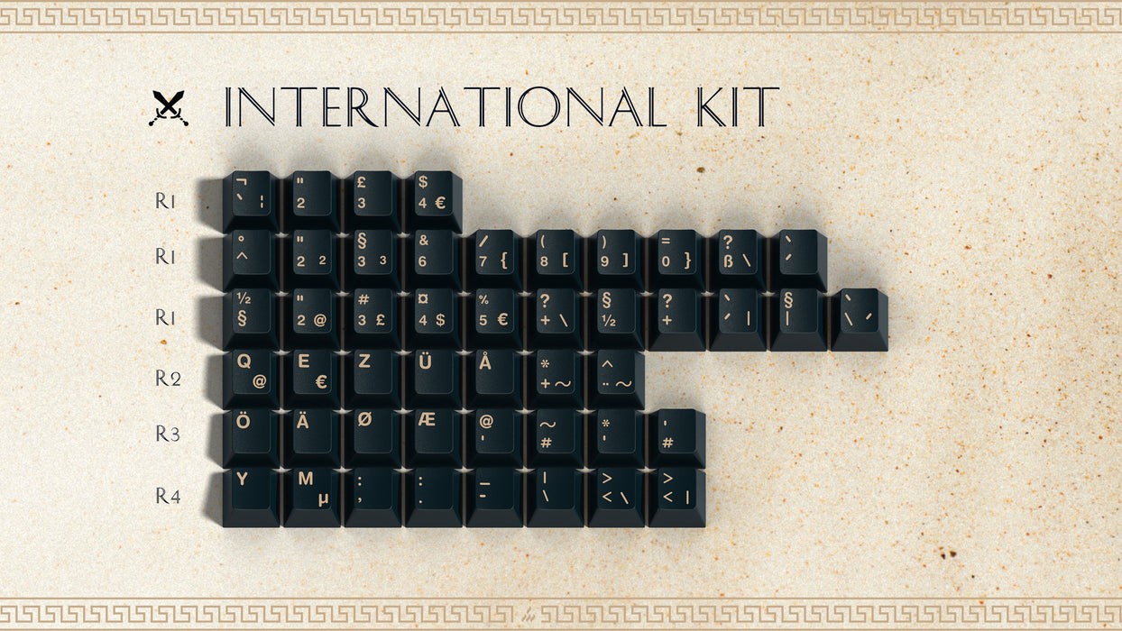 GMK Gladiator Keycaps [Preorder]