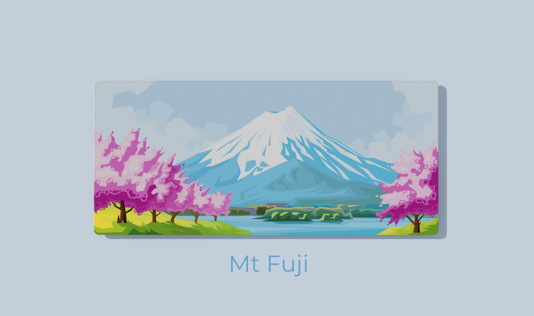 Deskmat - Mt. Fuji