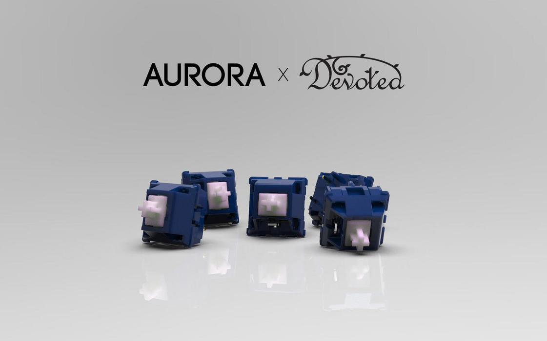 Aurora Devoted Themed Switches & Stabilisers