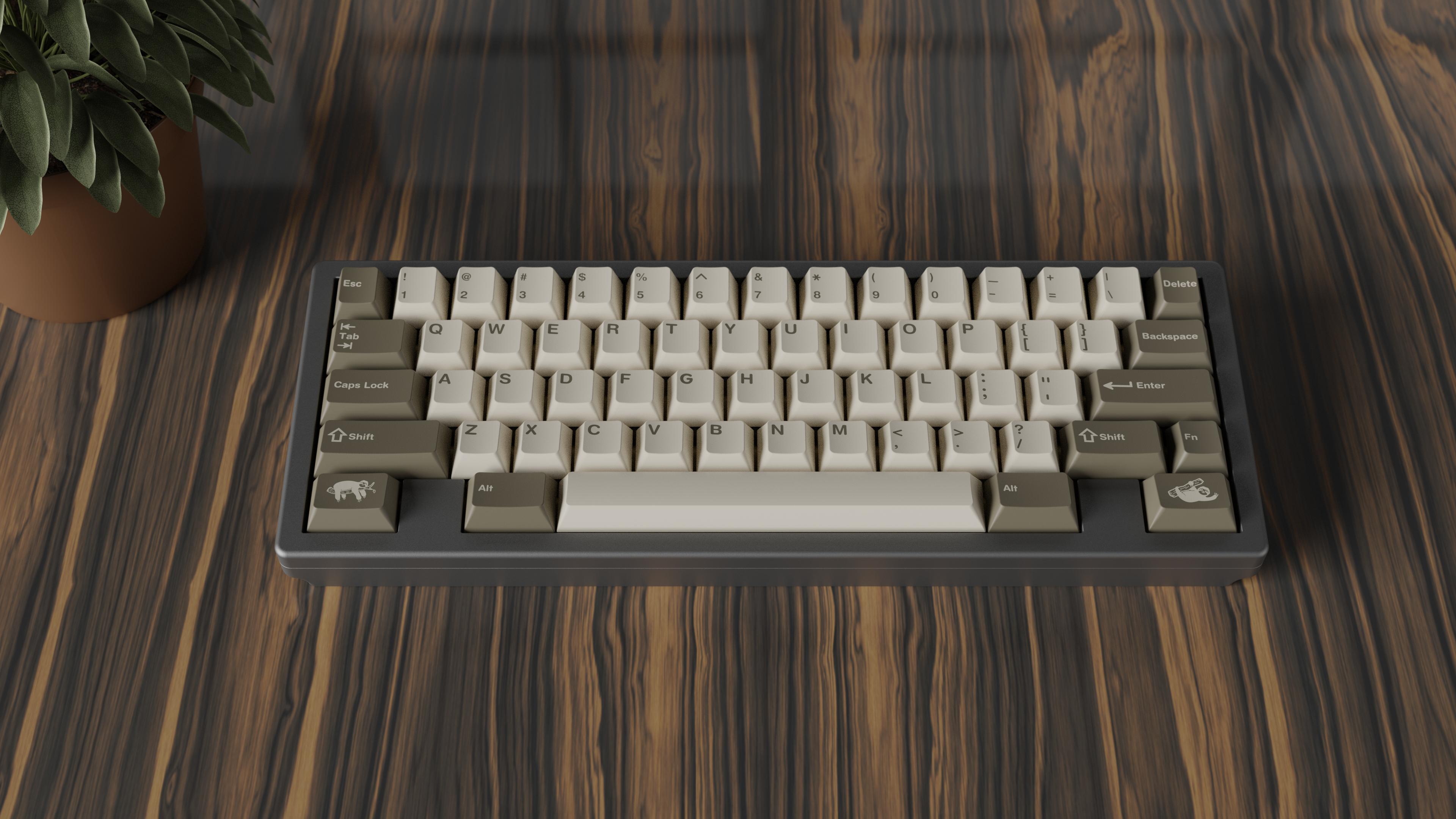 GMK CYL Sloth Keycaps