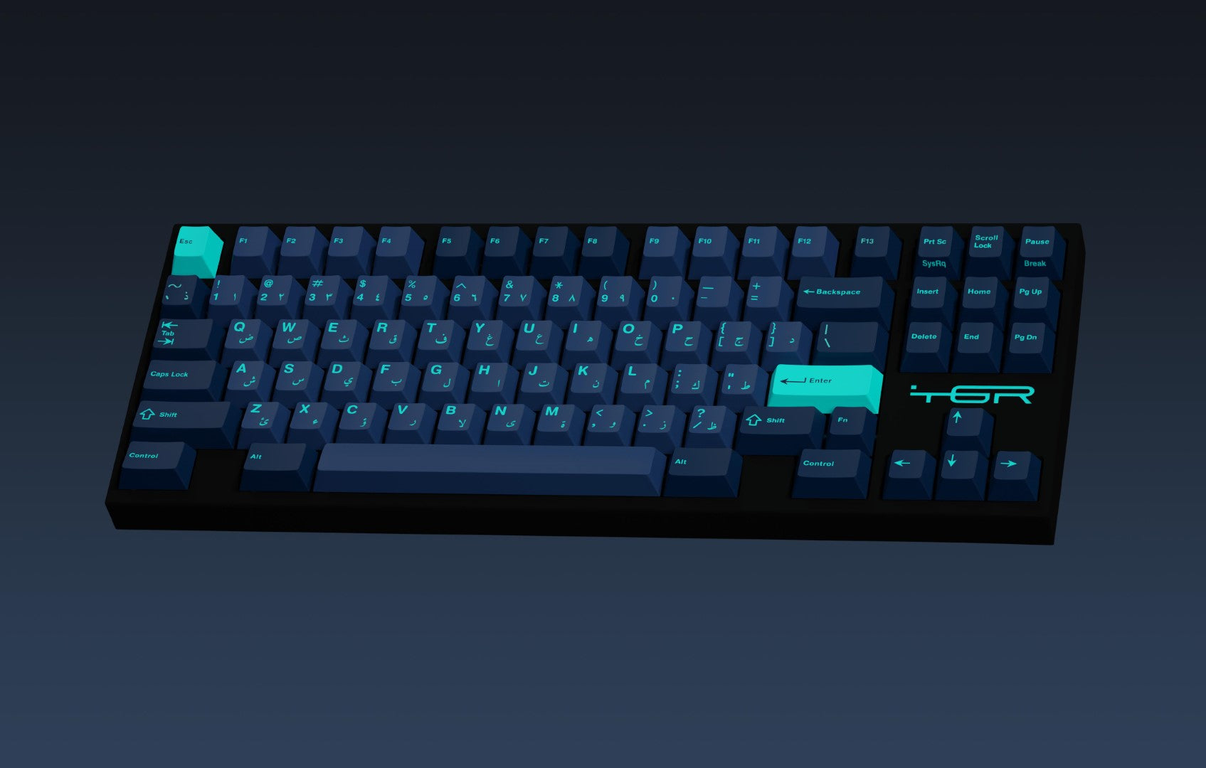 GMK Arabian Sea Keycaps