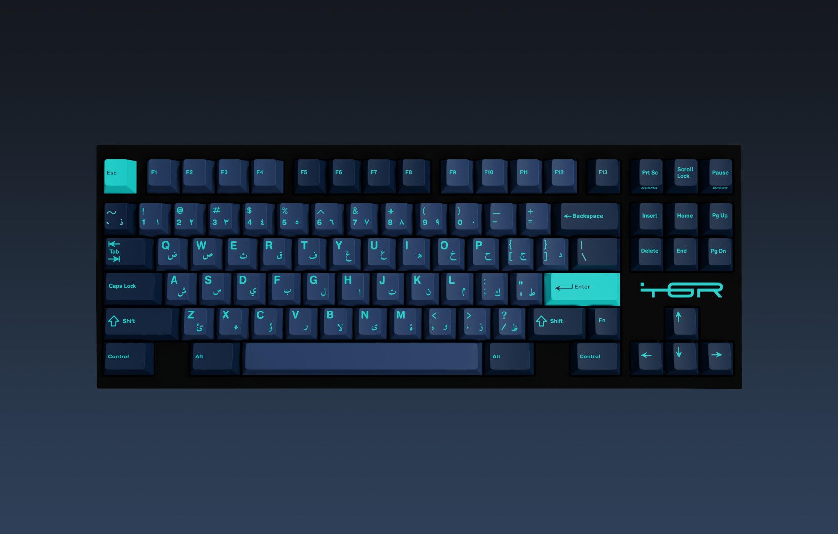 GMK Arabian Sea Keycaps