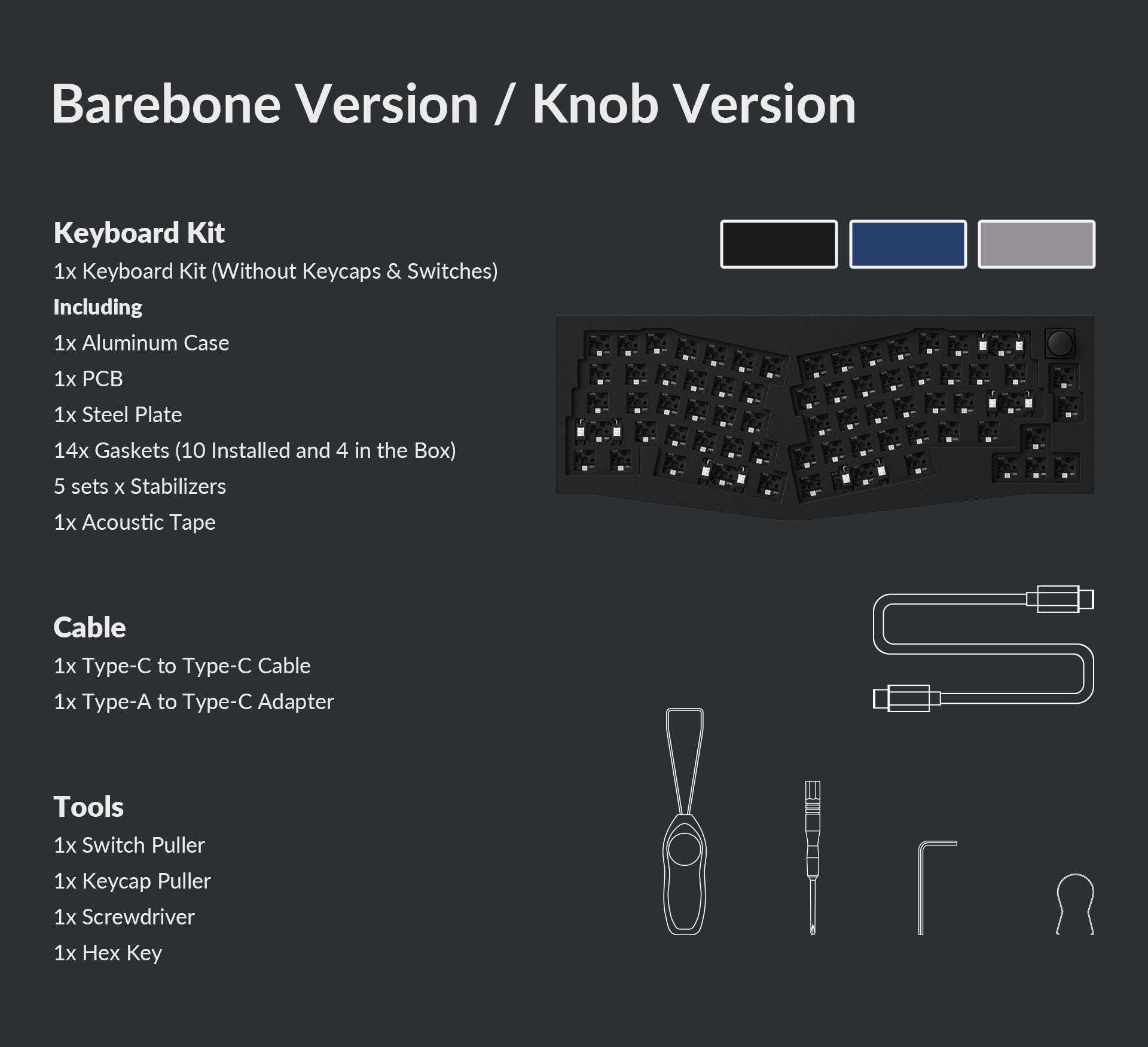 Keychron Q8 Knob -  Barebones