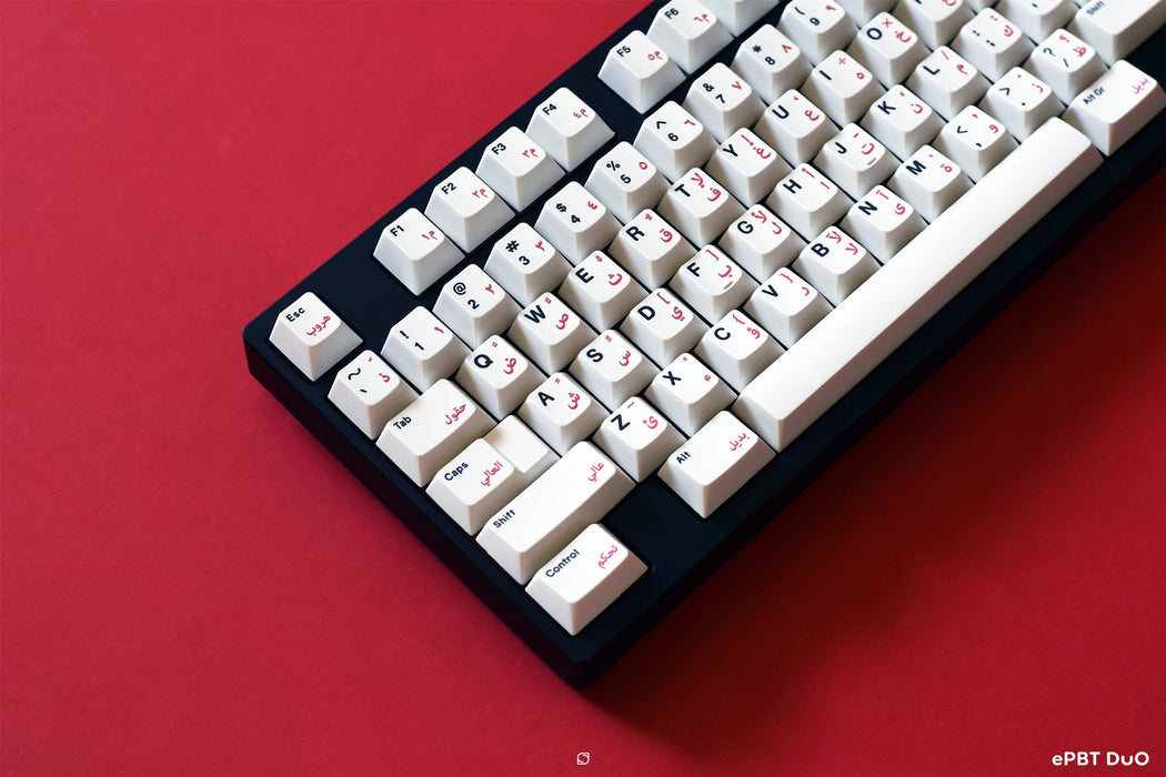 ePBT DuO Keycaps