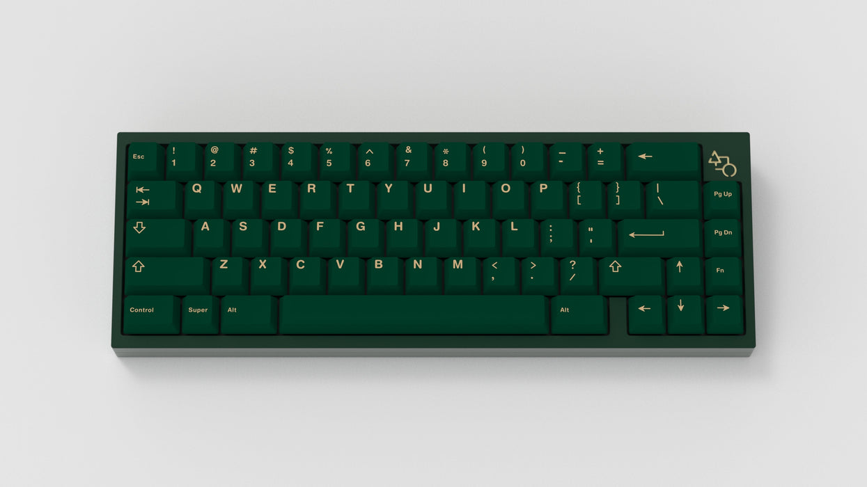 GMK British Racing Green Keycaps