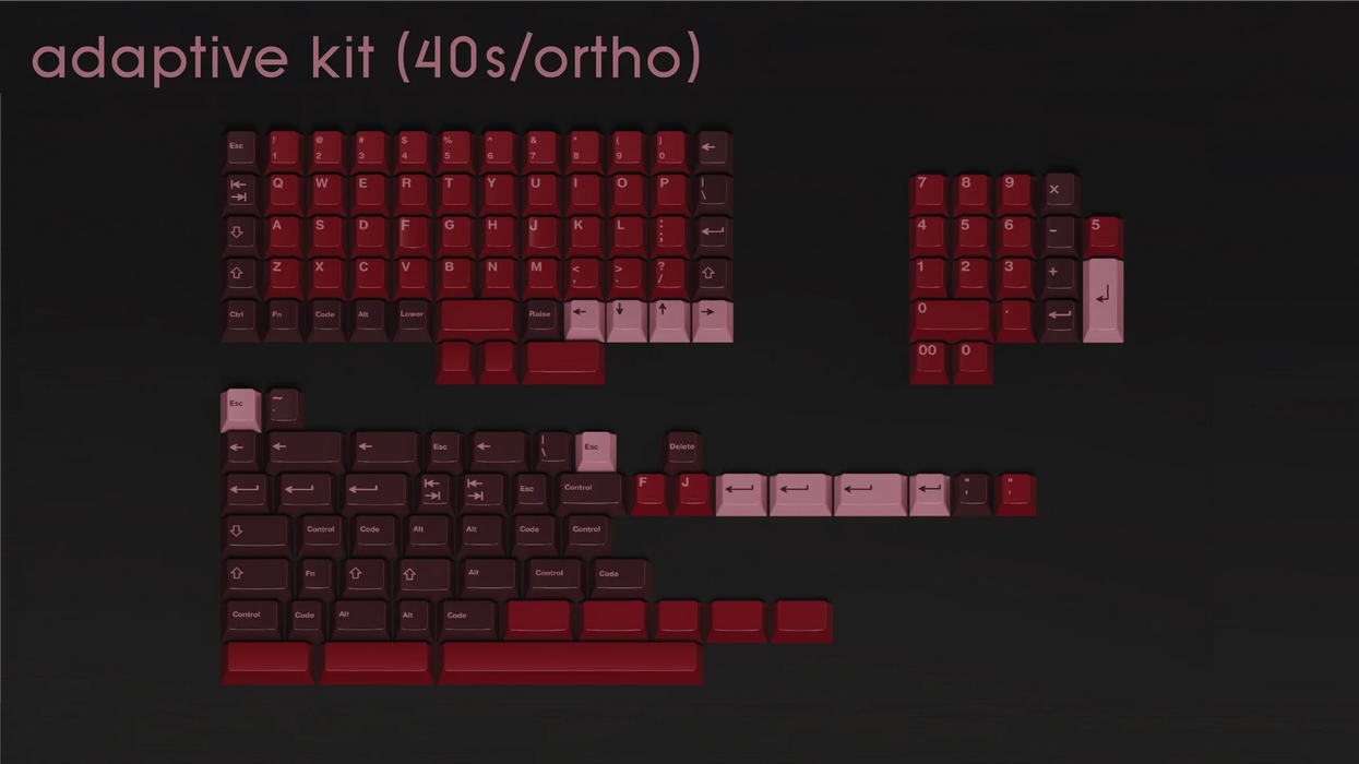 Infinikey Cabernet Keycaps