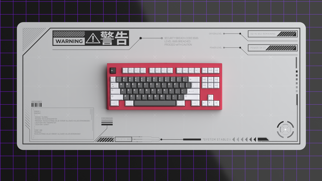 Deskmat - Cyber Cell [Group Buy]