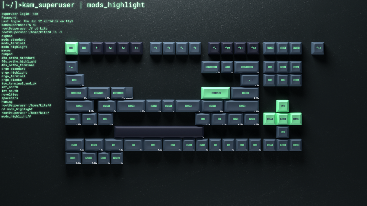 KAM Superuser Keycaps [Preorder]