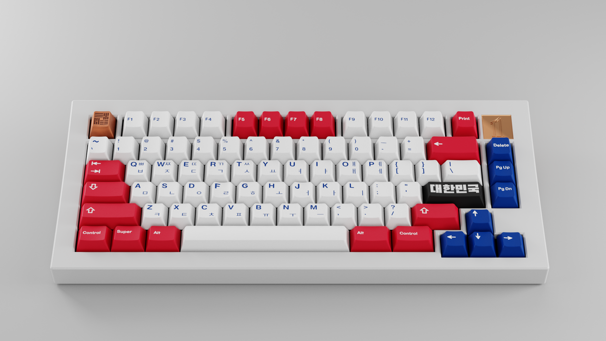 GMK Taegeukgi Keycaps
